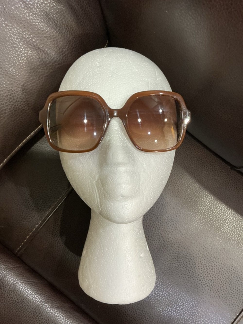 Kate Spade KATELEE Brown Oversized Square Sunglasses